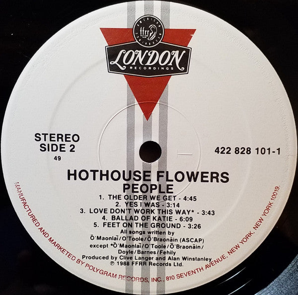 Hothouse Flowers - People