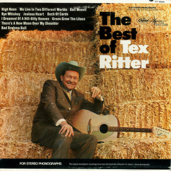 Tex Ritter - The Best Of Tex Ritter