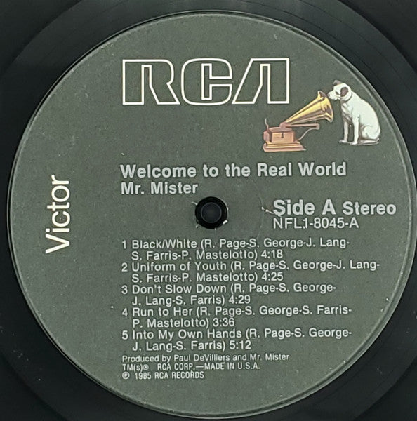 Mr. Mister - Welcome To The Real World