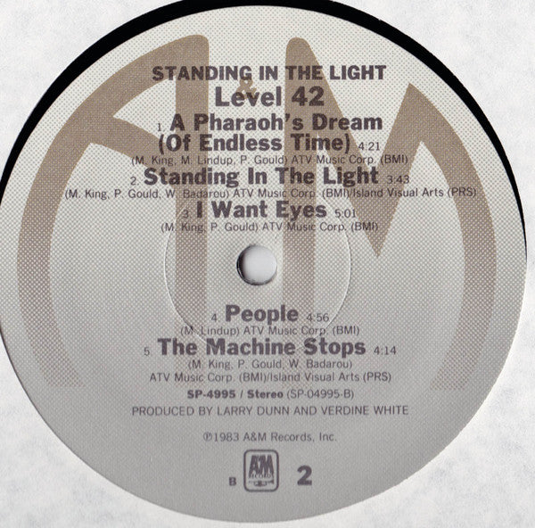 Level 42 - Standing In The Light