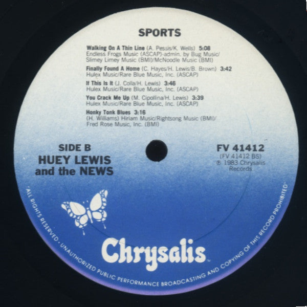 Huey Lewis & The News - Sports