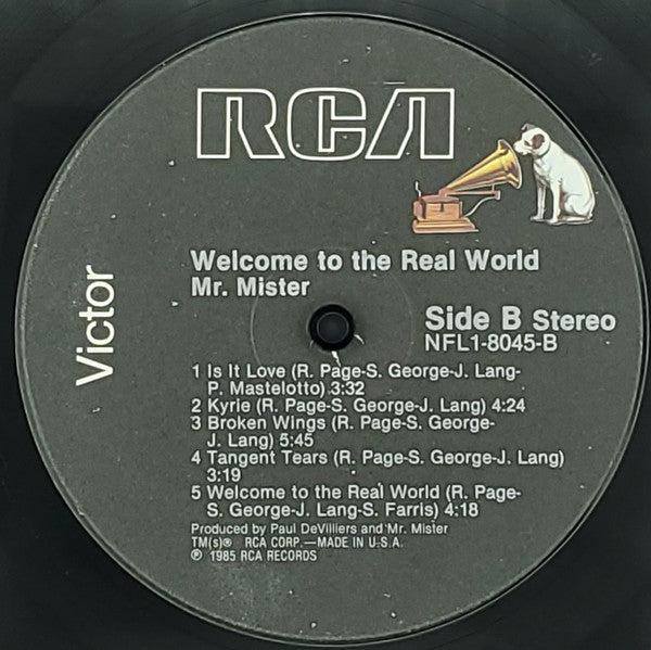 Mr. Mister - Welcome To The Real World