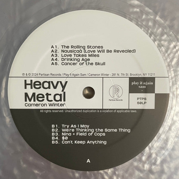Cameron Winter - Heavy Metal