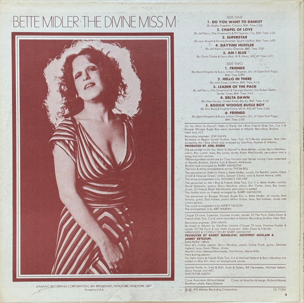 Bette Midler - The Divine Miss M