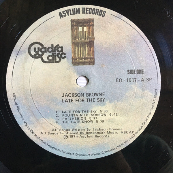 Jackson Browne - Late For The Sky