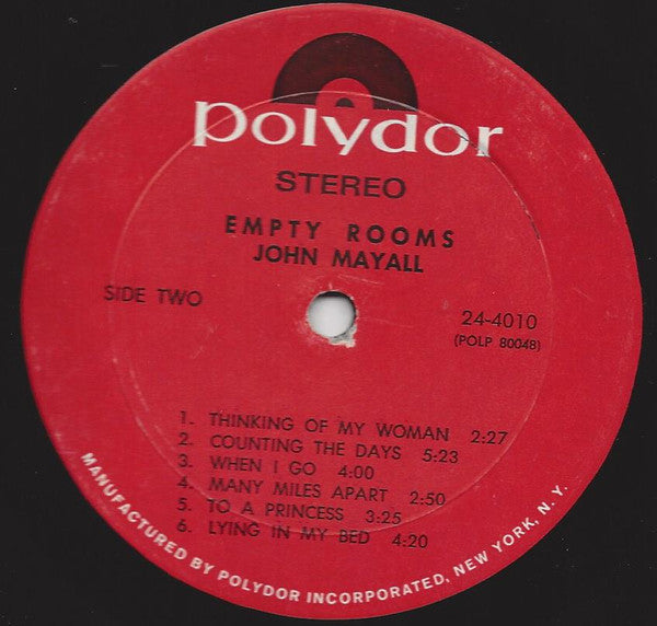John Mayall - Empty Rooms