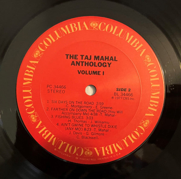 Taj Mahal - The Taj Mahal Anthology (Volume 1)