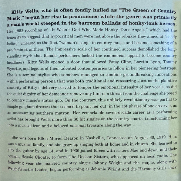 Kitty Wells - The Best Of Kitty Wells