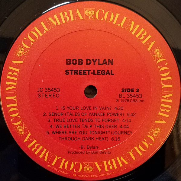 Bob Dylan - Street-Legal