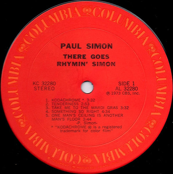 Paul Simon - There Goes Rhymin' Simon