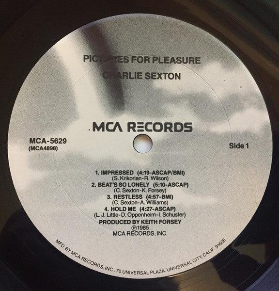 Charlie Sexton - Pictures For Pleasure
