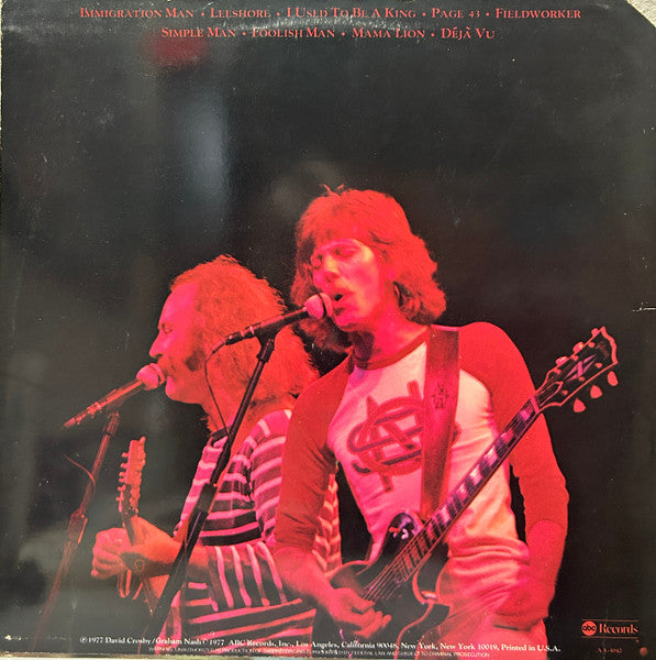 Crosby & Nash - Live