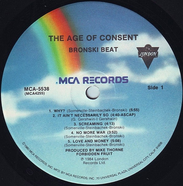 Bronski Beat - The Age Of Consent