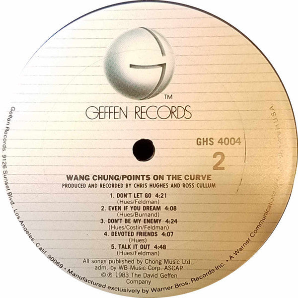 Wang Chung - Points On The Curve