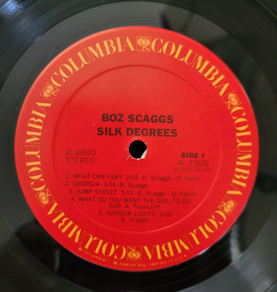 Boz Scaggs - Silk Degrees