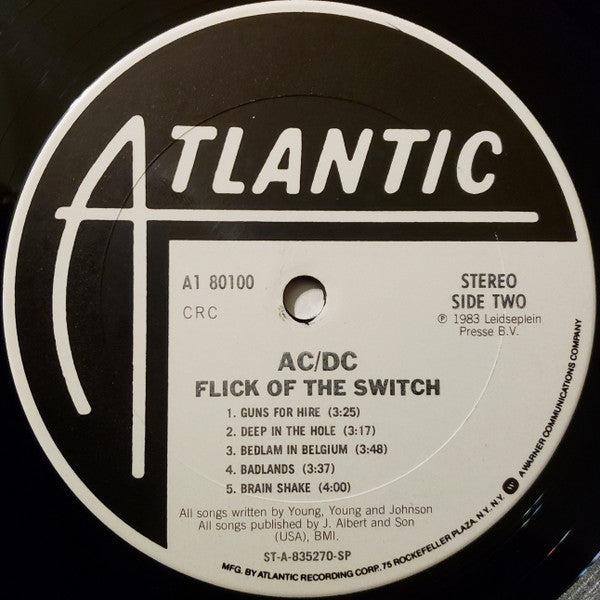 AC/DC - Flick Of The Switch