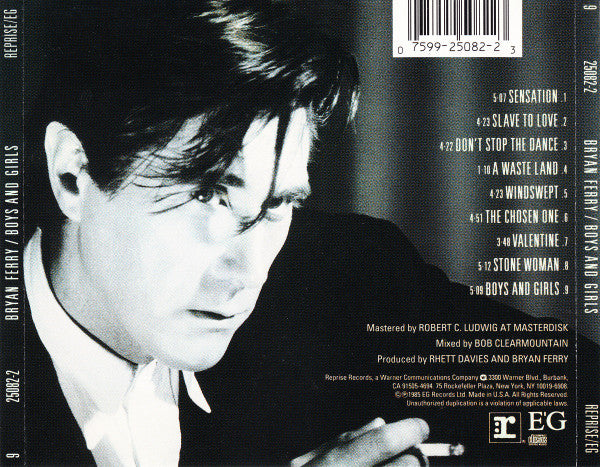 Bryan Ferry - Boys And Girls