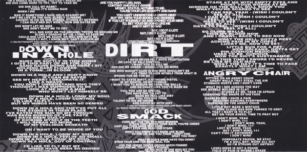 Alice In Chains - Dirt
