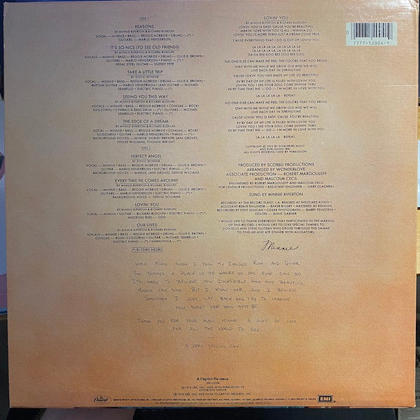 Minnie Riperton - Perfect Angel