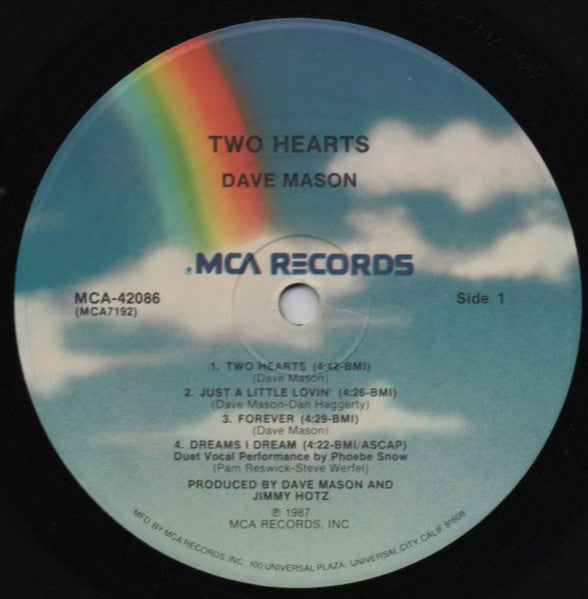 Dave Mason - Two Hearts