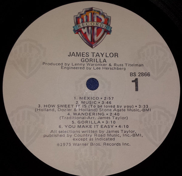 James Taylor (2) - Gorilla