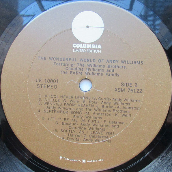 Andy Williams - The Wonderful World Of Andy Williams