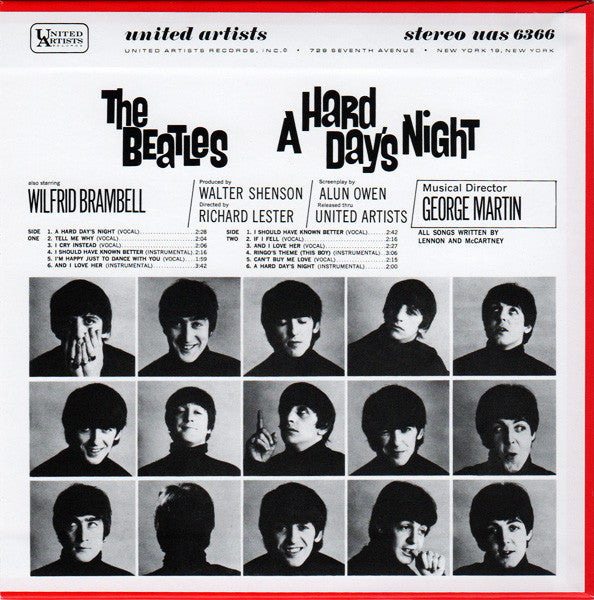 The Beatles - A Hard Day's Night (Original Motion Picture Sound Track)