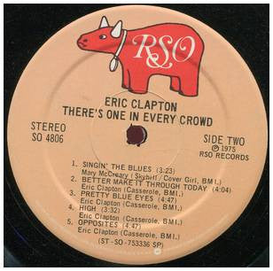 Eric Clapton - There's One In Every Crowd