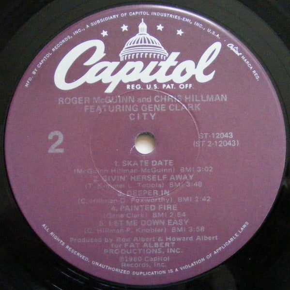 McGuinn, Clark & Hillman - City