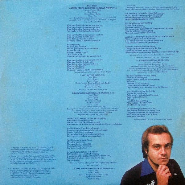Elton John - Blue Moves