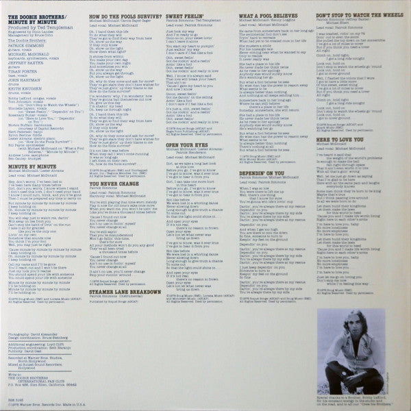The Doobie Brothers - Minute By Minute
