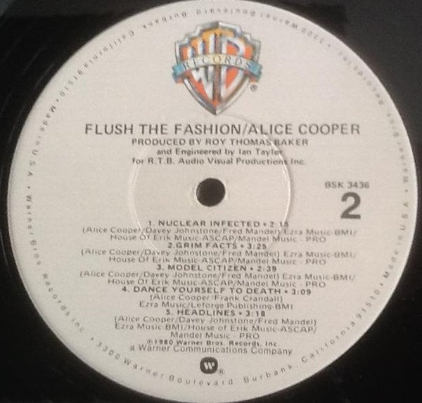 Alice Cooper (2) - Flush The Fashion