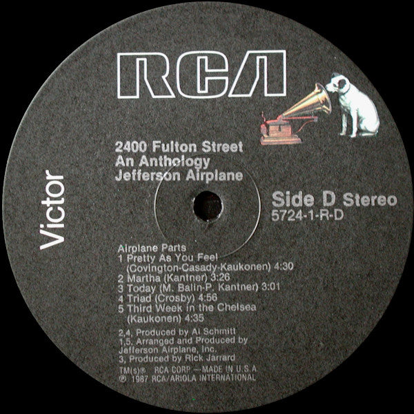 Jefferson Airplane - 2400 Fulton Street