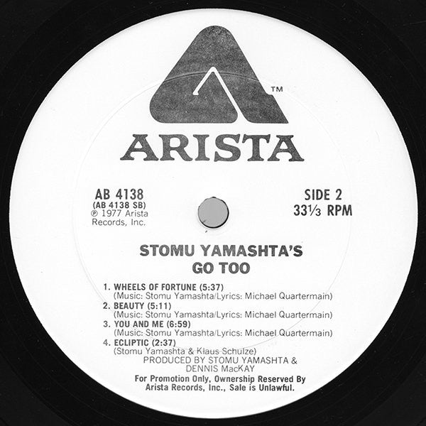 Stomu Yamashta's Go - Stomu Yamashta's Go Too