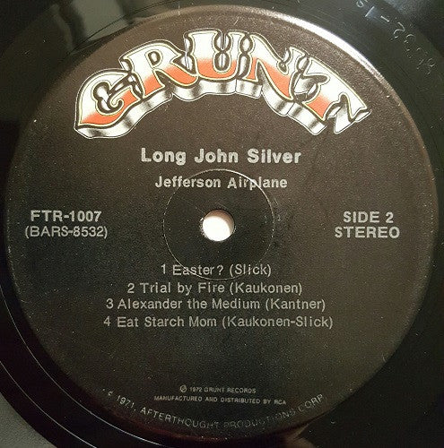 Jefferson Airplane - Long John Silver