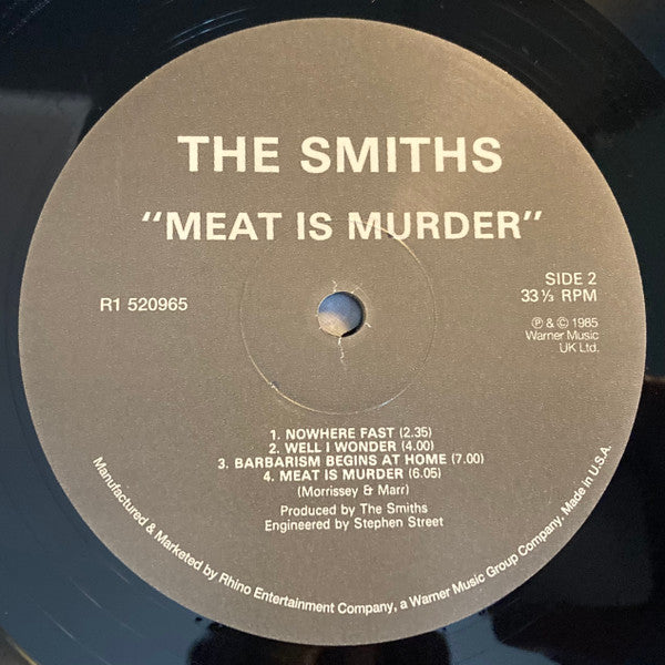 The Smiths - Meat Is Murder