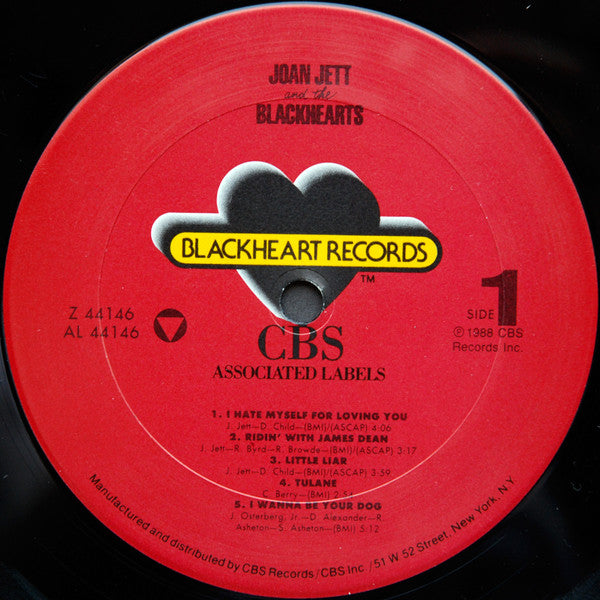 Joan Jett & The Blackhearts - Up Your Alley