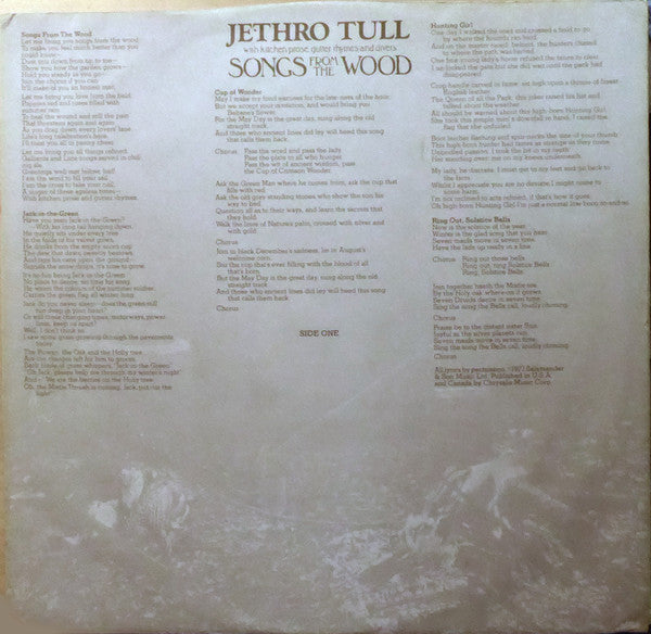 Jethro Tull - Songs From The Wood