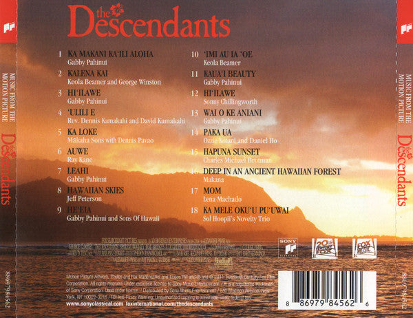 Various - The Descendants (Music From The Motion Picture)