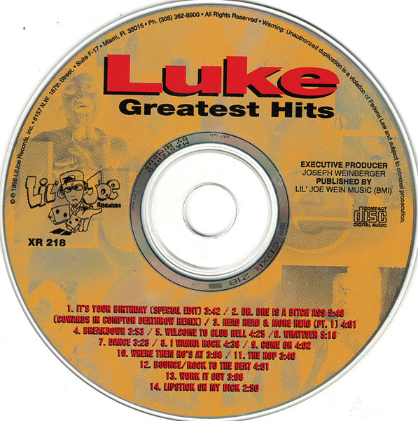 Luke - Greatest Hits