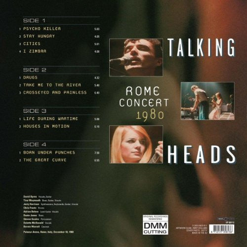 Talking Heads - Rome Concert 1980