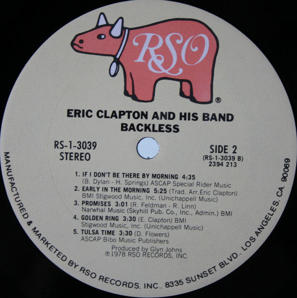 Eric Clapton - Backless