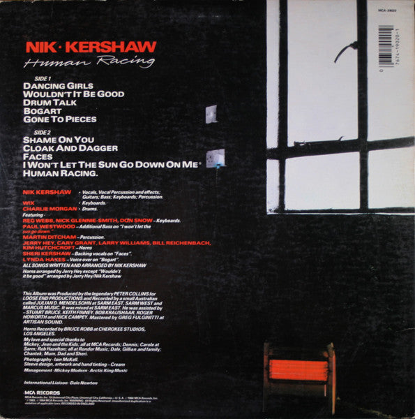 Nik Kershaw - Human Racing