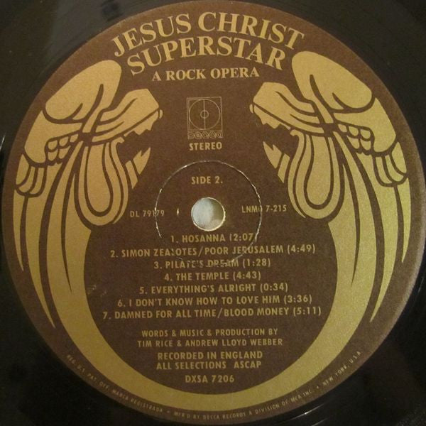 Andrew Lloyd Webber - Jesus Christ Superstar - A Rock Opera