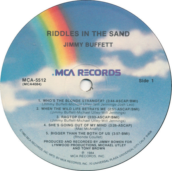 Jimmy Buffett - Riddles In The Sand