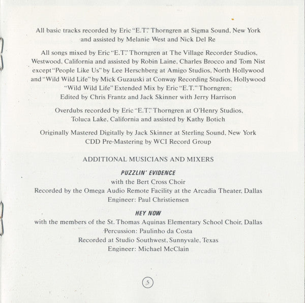 Talking Heads - True Stories