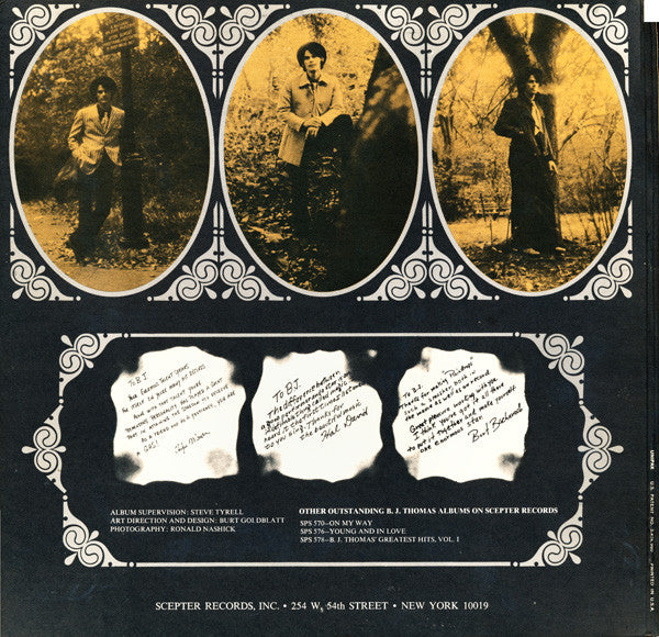 B.J. Thomas - Raindrops Keep Fallin' On My Head