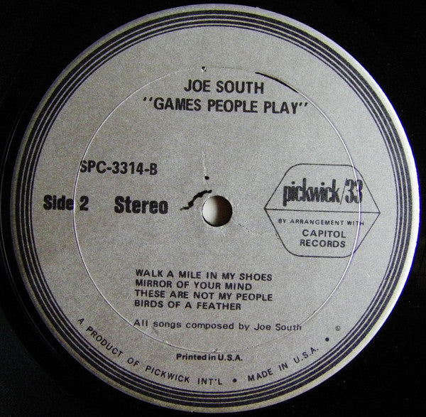 Joe South - Games People Play