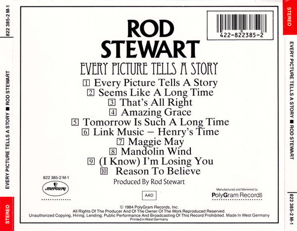 Rod Stewart - Every Picture Tells A Story