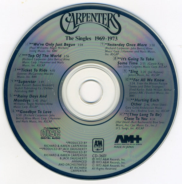 Carpenters - The Singles 1969-1973